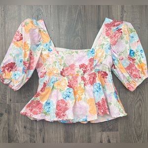 Buddy Love Puff Sleeve top